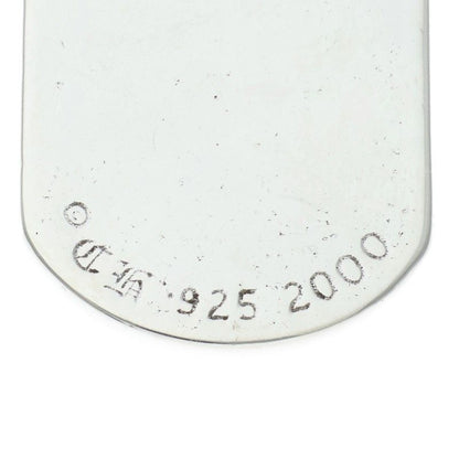 Chrome Hearts D Tag Sml Ltd Small Dog Tag la Limited Necklace Top