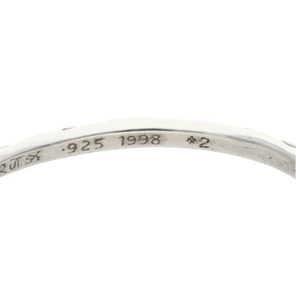 Chrome Hearts Bangle Scroll Band Silver Bracelet