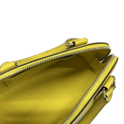 Louis Vuitton Handbag Epi Alma BB Pistache Leather