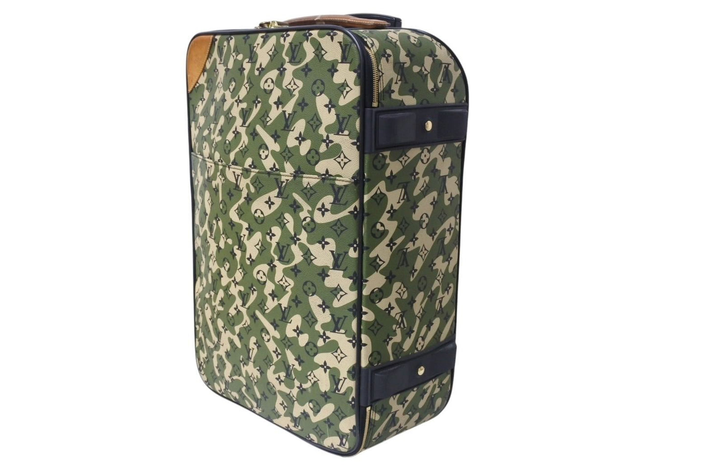 Louis Vuitton Pegase 60 Takashi Murakami Travel Bag Monogram Moflage Canvas — view 4