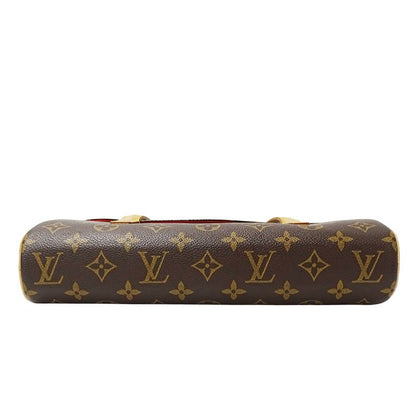 Louis Vuitton Bag Handbag Monogram Canvas Sonatine Brown Handheld Flap Type