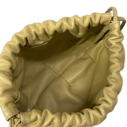 Bottega Veneta Shoulder Bag Mini the Valve Beige Leather