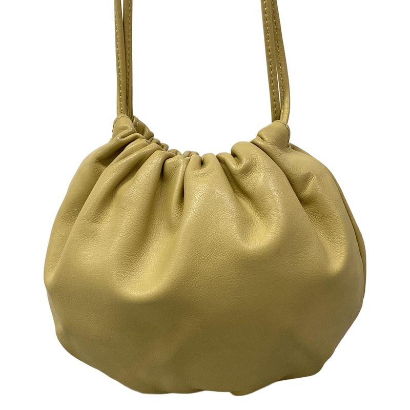 Bottega Veneta Shoulder Bag Mini the Valve Beige Leather