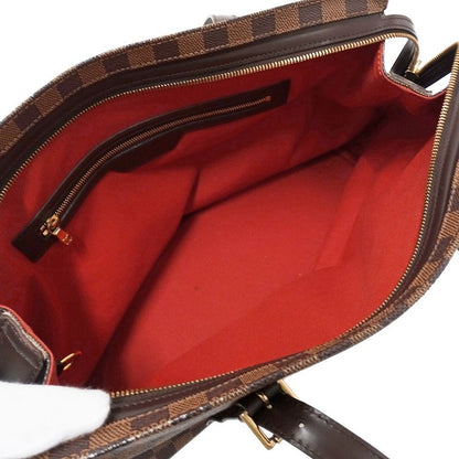 Louis Vuitton Tote Damier Canvas Chelsea Brown Handbag Large Commuting to School