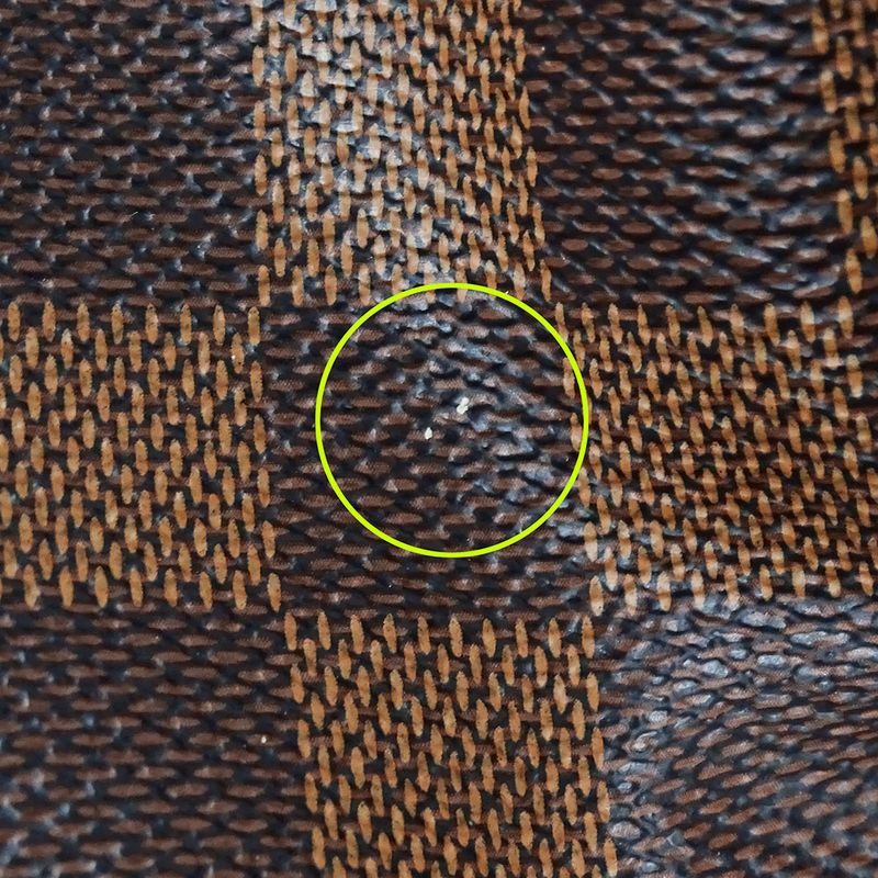 Louis Vuitton Tote Damier Canvas Chelsea Brown Handbag Large Commuting to School