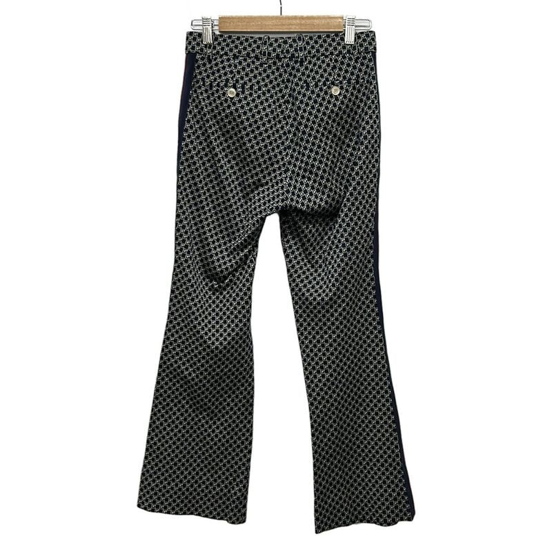 Gucci Pants 38 S Dark Navy Ivory Red