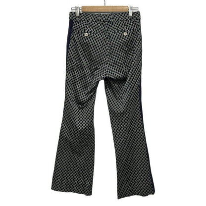 Gucci Pants 38 S Dark Navy Ivory Red