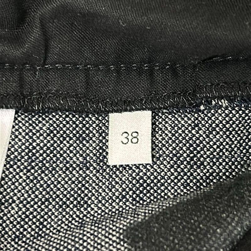 Gucci Pants 38 S Dark Navy Ivory Red
