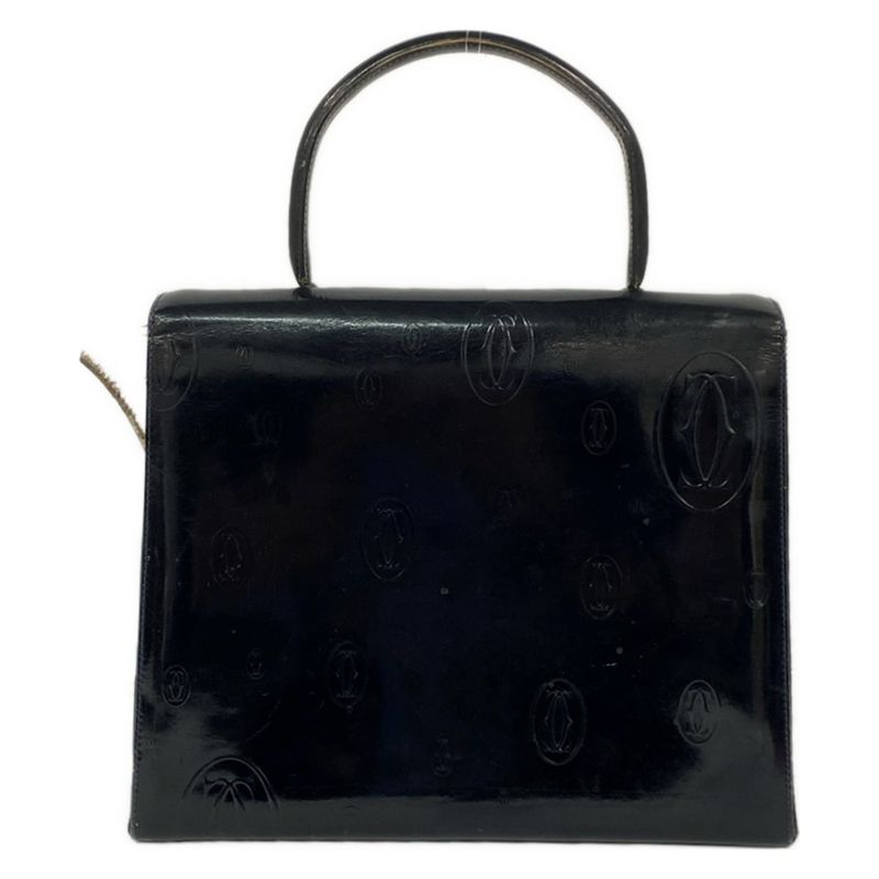 Cartier Handbag Happy Birthday Dark Navy Leather