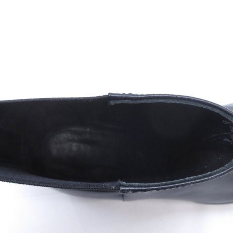 Prada Side Gore Short Boots Black 36.5