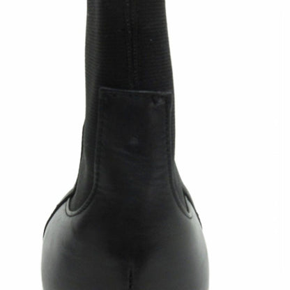Prada Side Gore Short Boots Black 36.5