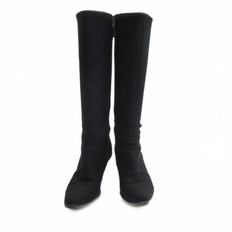 Prada Sports Sport Long Boots Black 38.5