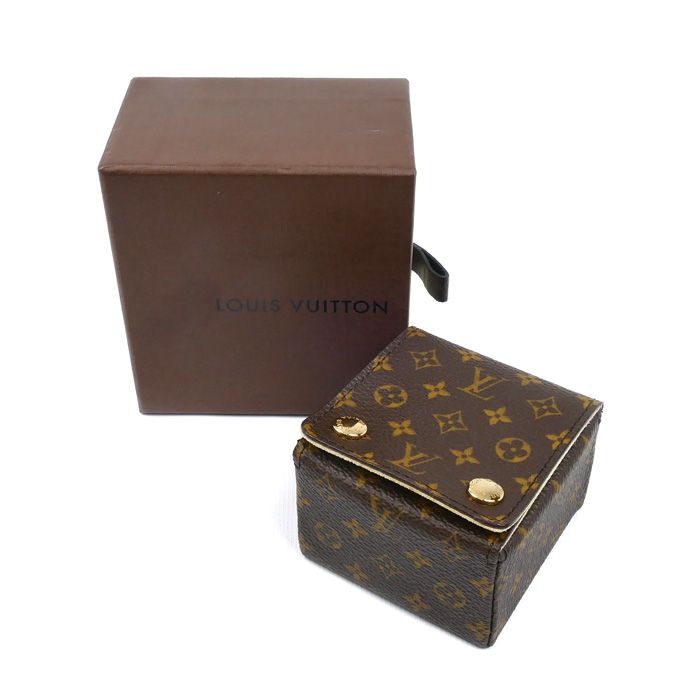 Louis Vuitton 18k Yellow Gold PG WG Bag Monogram Idylle Three Ring Diamond