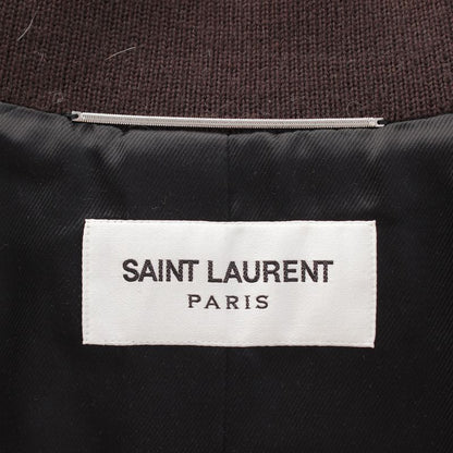 Saint Laurent Anthony Va Carre Lo Goatskin Alpaca Cheetah Leopard Print Jacket