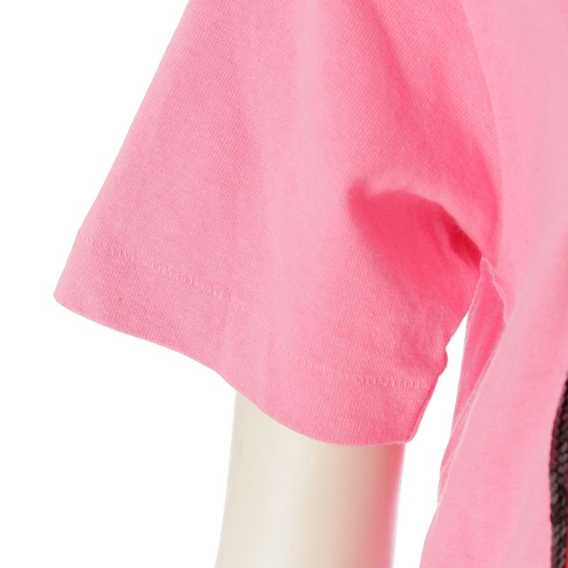 Gucci Cotton GG Apple Sequin Short Sleeve T-Shirt Top Pink Xxs
