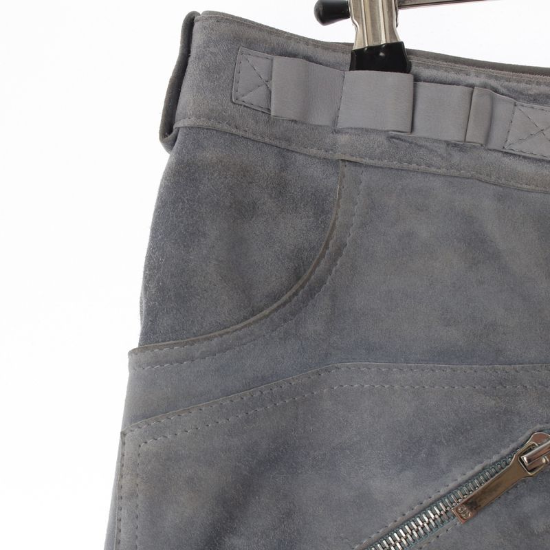 Dior Calfskin Galiano Lace Up Zip Pants