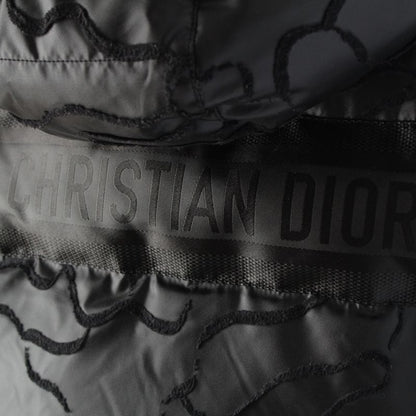 Dior Cropped Insulation Hood Puffer Jacket Black XS
