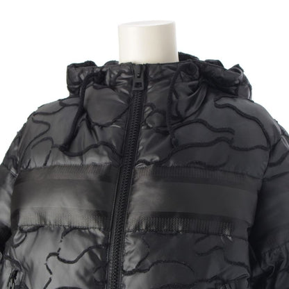Dior Cropped Insulation Hood Puffer Jacket Black XS