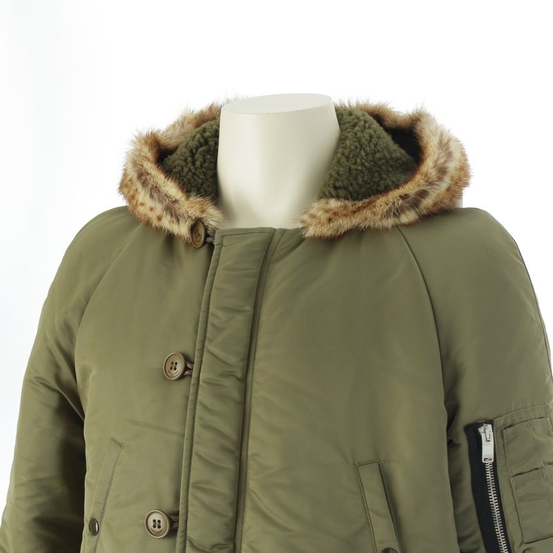 Saint Laurent Hedi Slimane Era Farfday Insulation Military Coat Jacket Khaki 44