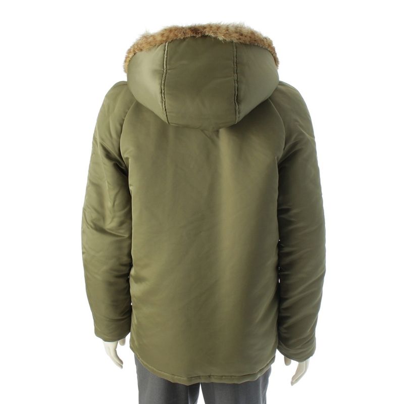 Saint Laurent Hedi Slimane Era Farfday Insulation Military Coat Jacket Khaki 44