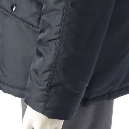 Saint Laurent Eddie Era Hooded Military Coat Flight Jacket Navy 46