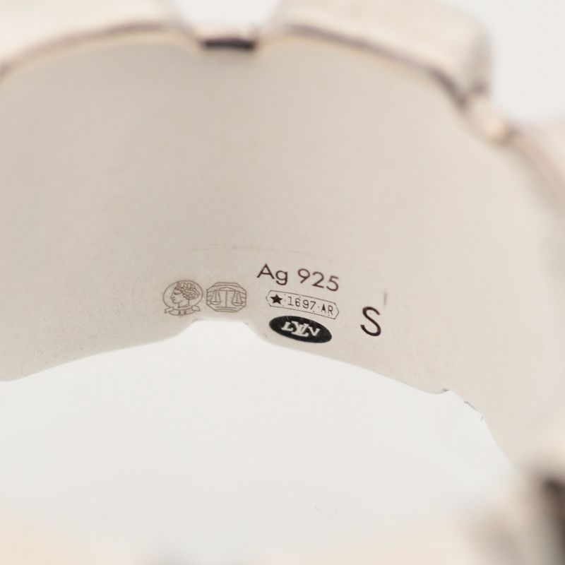 Louis Vuitton LV Rosin Ring Silver-s