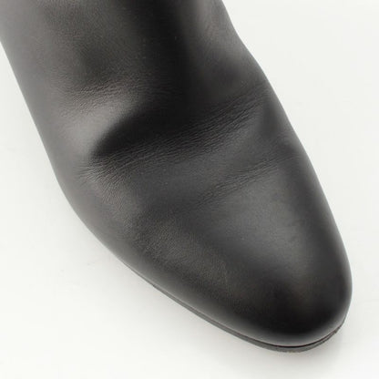 Hermes Saint Germain Kelly Short Boots Black 36