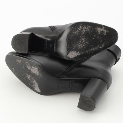 Hermes Saint Germain Kelly Short Boots Black 36
