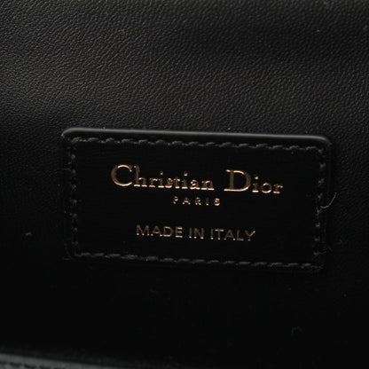 Dior 30 Montane Avenue Calf Leather 2-Way Shoulder Handbag Black