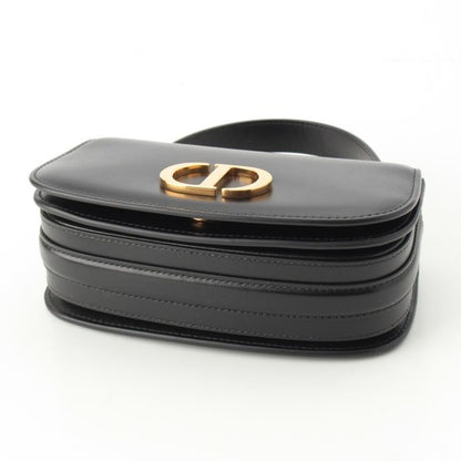 Dior 30 Montane Avenue Calf Leather 2-Way Shoulder Handbag Black