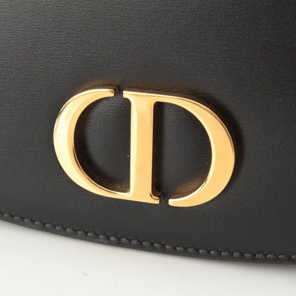 Dior 30 Montane Avenue Calf Leather 2-Way Shoulder Handbag Black