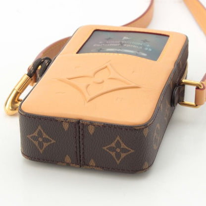 Louis Vuitton Monogram Music Player Wearable Wallet Shoulder Bag Brown