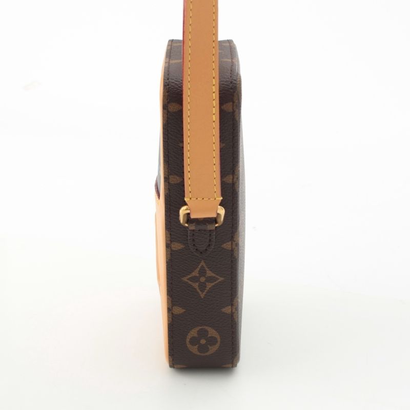 Louis Vuitton Monogram Music Player Wearable Wallet Shoulder Bag Brown