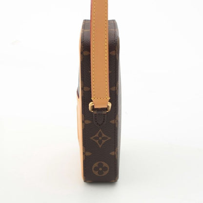 Louis Vuitton Monogram Music Player Wearable Wallet Shoulder Bag Brown