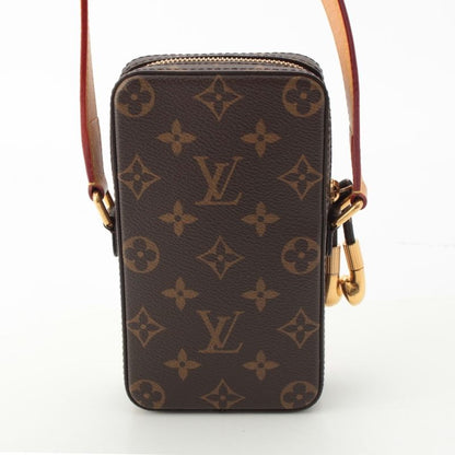 Louis Vuitton Monogram Music Player Wearable Wallet Shoulder Bag Brown