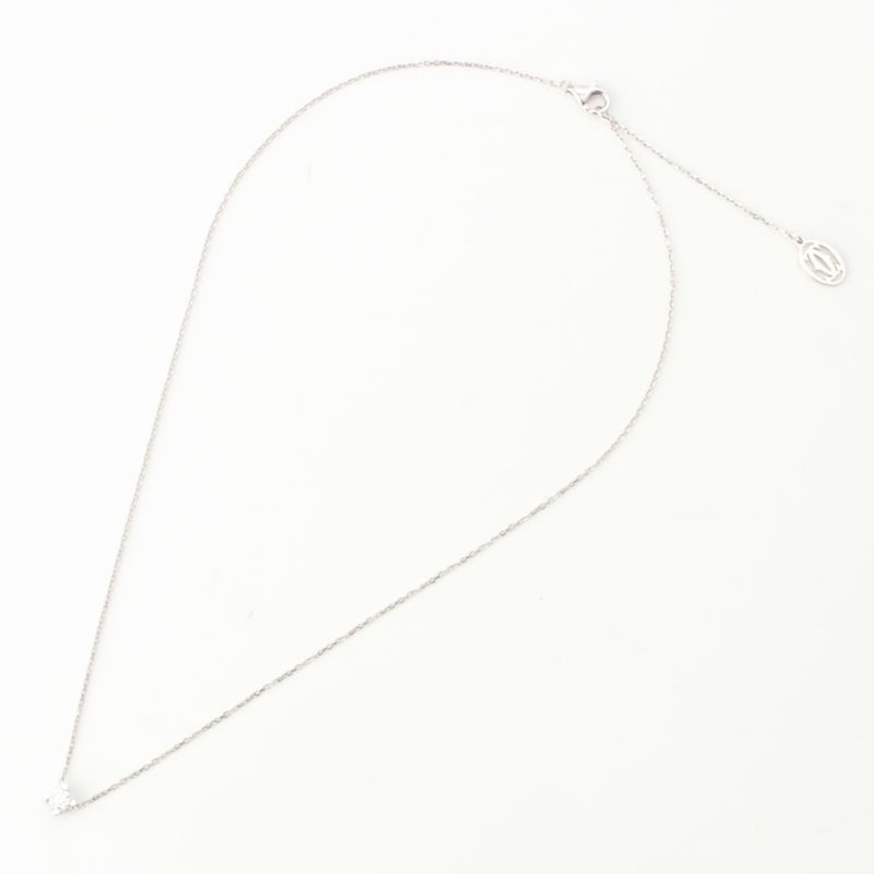 Cartier C de Cartier Diamond Necklace with Silver