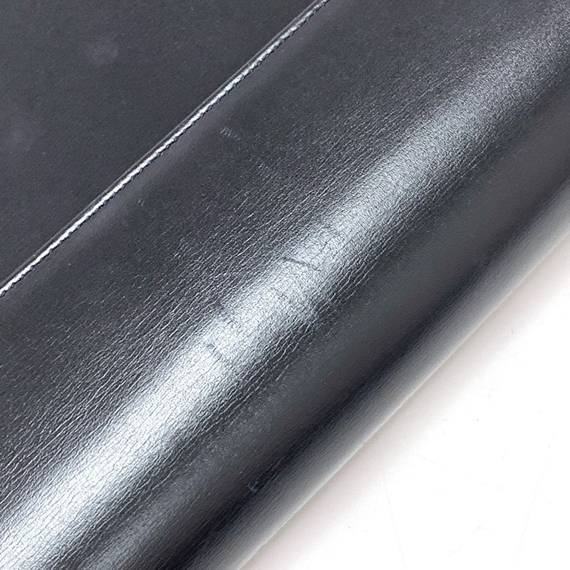 Cartier Saffiano Line Shoulder Bag Black