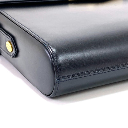 Cartier Saffiano Line Shoulder Bag Black