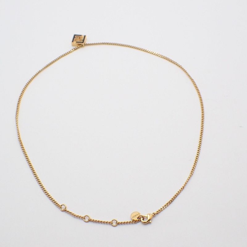Fendi Forever Necklace Gold