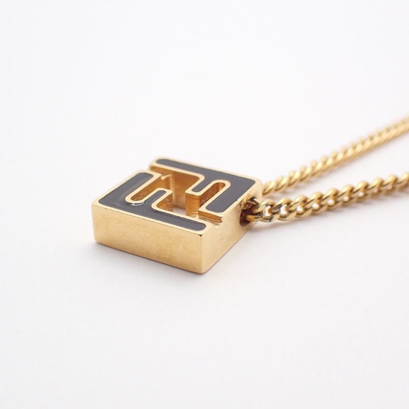 Fendi Forever Necklace Gold
