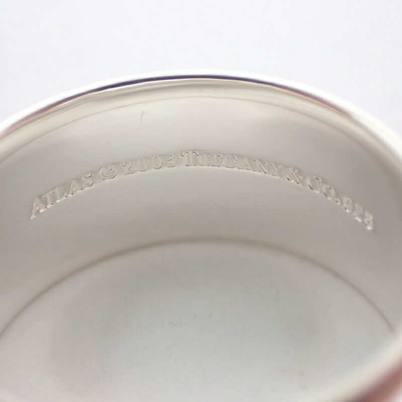 Tiffany & Co 925 Atlas Wide Ring