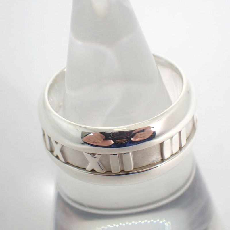 Tiffany & Co 925 Atlas Wide Ring
