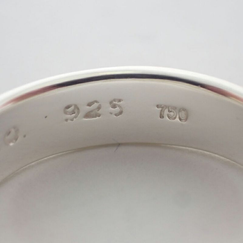 Tiffany & Co 925 Atlas Wide Ring