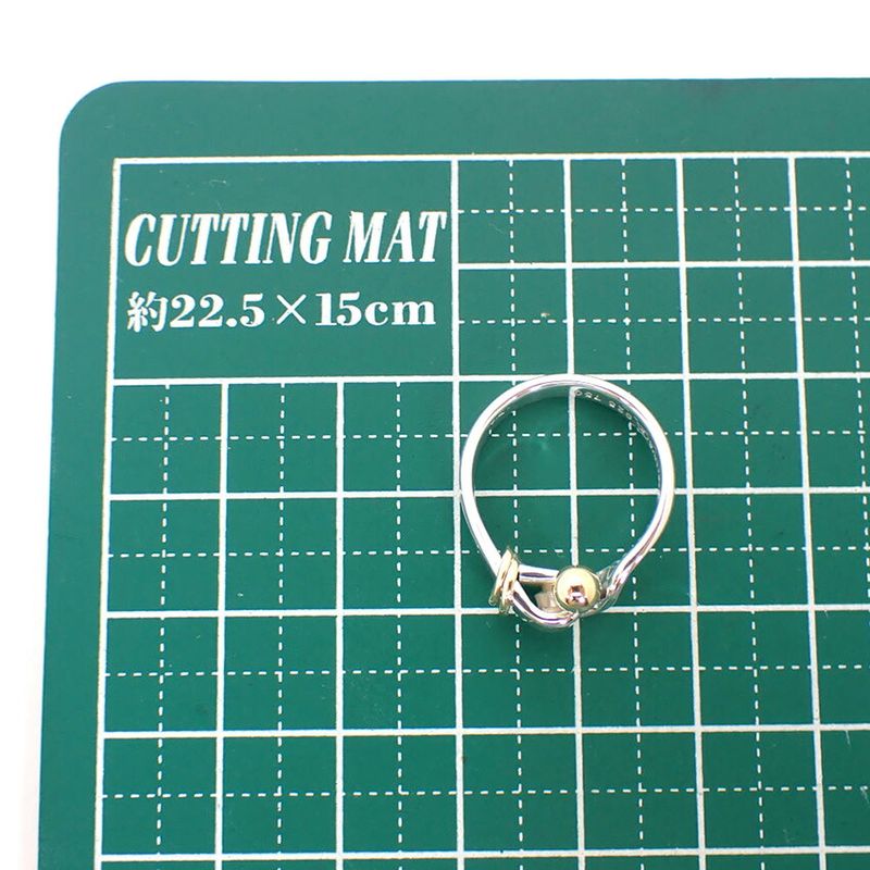 Tiffany & Co 925 750 Hook Eye Ring