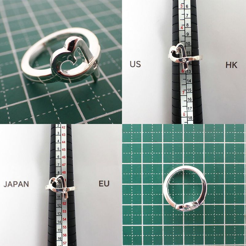 Tiffany & Co 925 Loving Heart Diamond Ring
