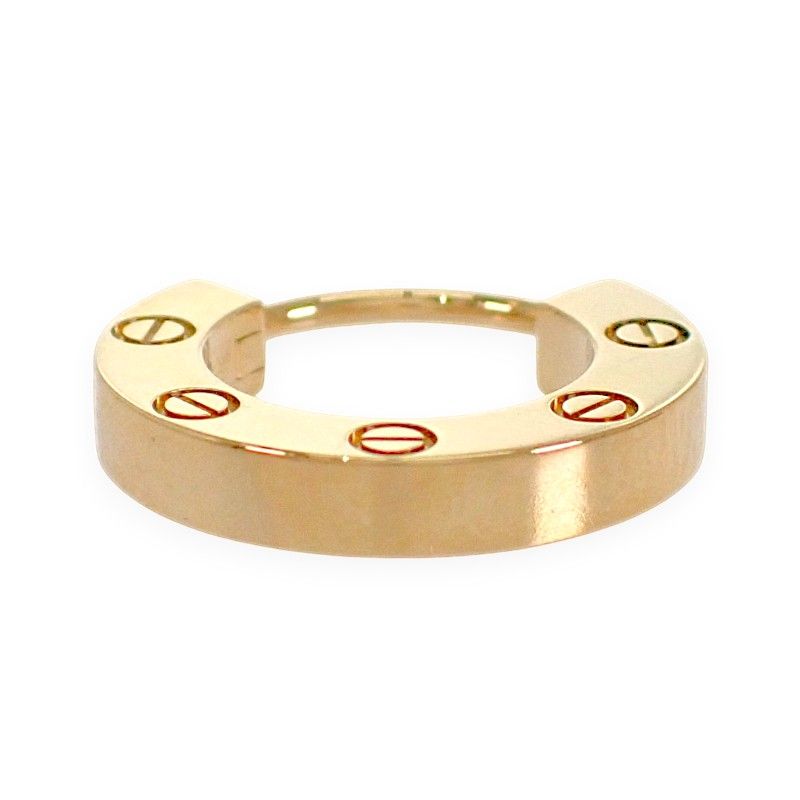 Cartier Love Single on Line Limited Earrings 18k Yellow Gold