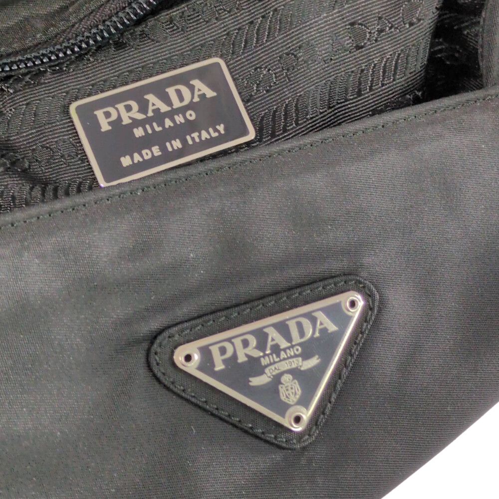 Prada Tessuto Tote Black