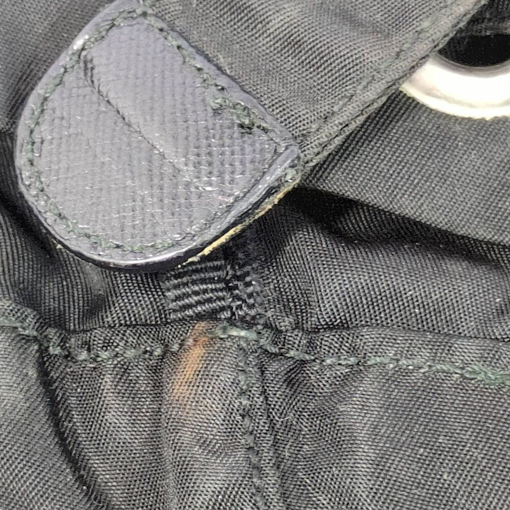 Prada Nylon Vela Backpack Black