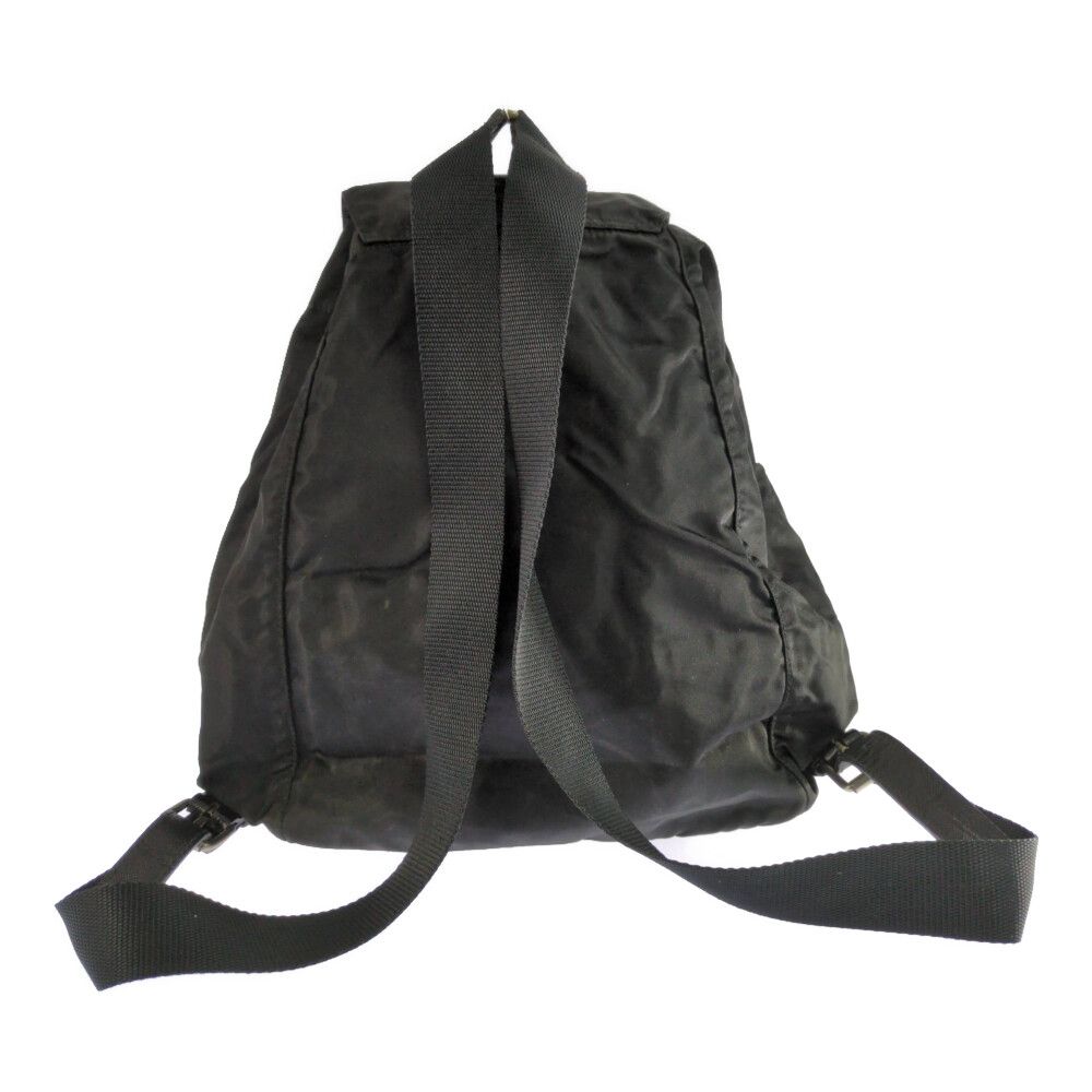 Prada Nylon Vela Backpack Black