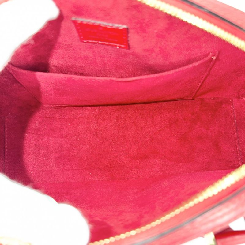 Louis Vuitton Handbag Epi Jasmine Castilian Red Gold